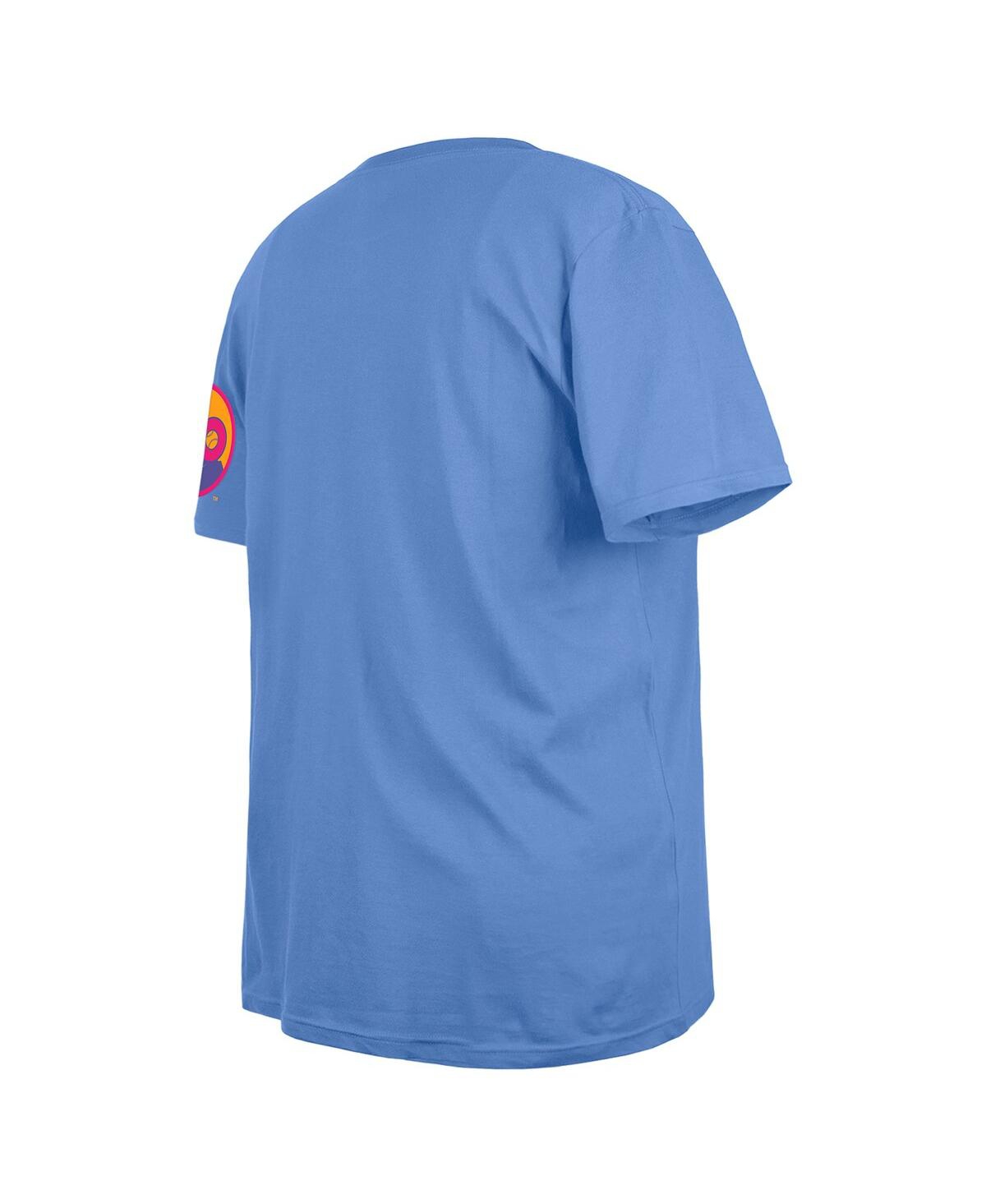NEW ERA WOMEN'S BLUE COLORADO ROCKIES 2025 CITY CONNECT PLUS SIZE T-SHIRT 