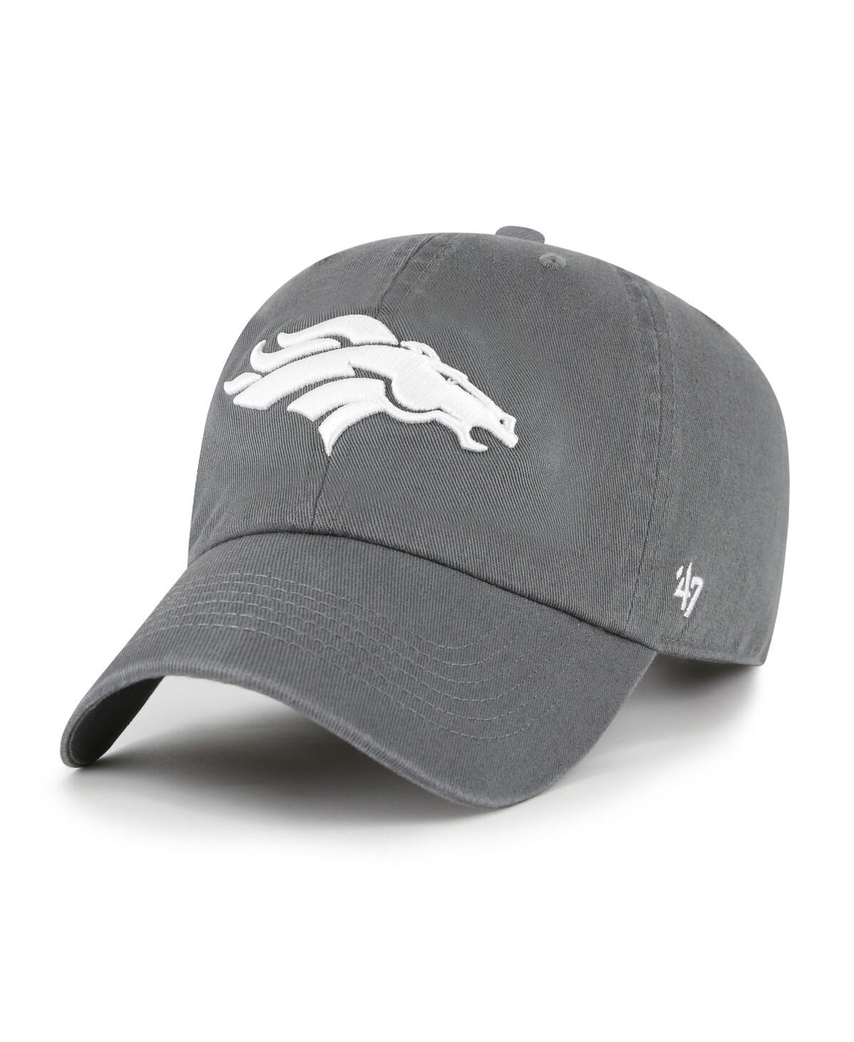 47 Brand Women's Gray Denver Broncos Bright Side Clean Up Adjustable Hat