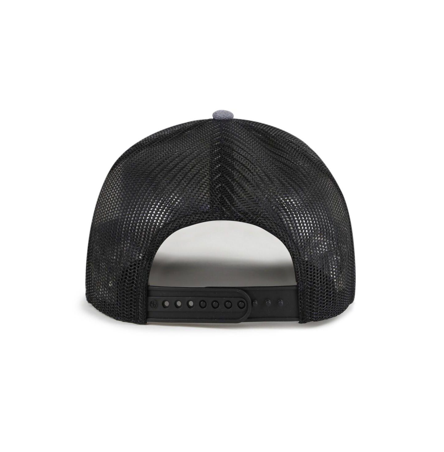 Мужская кепка '47 Brand Gray Purdue Boilermakers Carbon Rope Adjustable Hat — фото 2