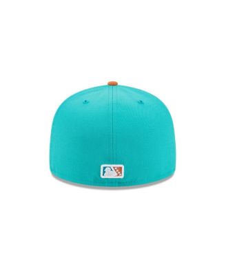 Men's Turquoise Winston-Salem Dash Theme Nights 59FIFTY Fitted Hat