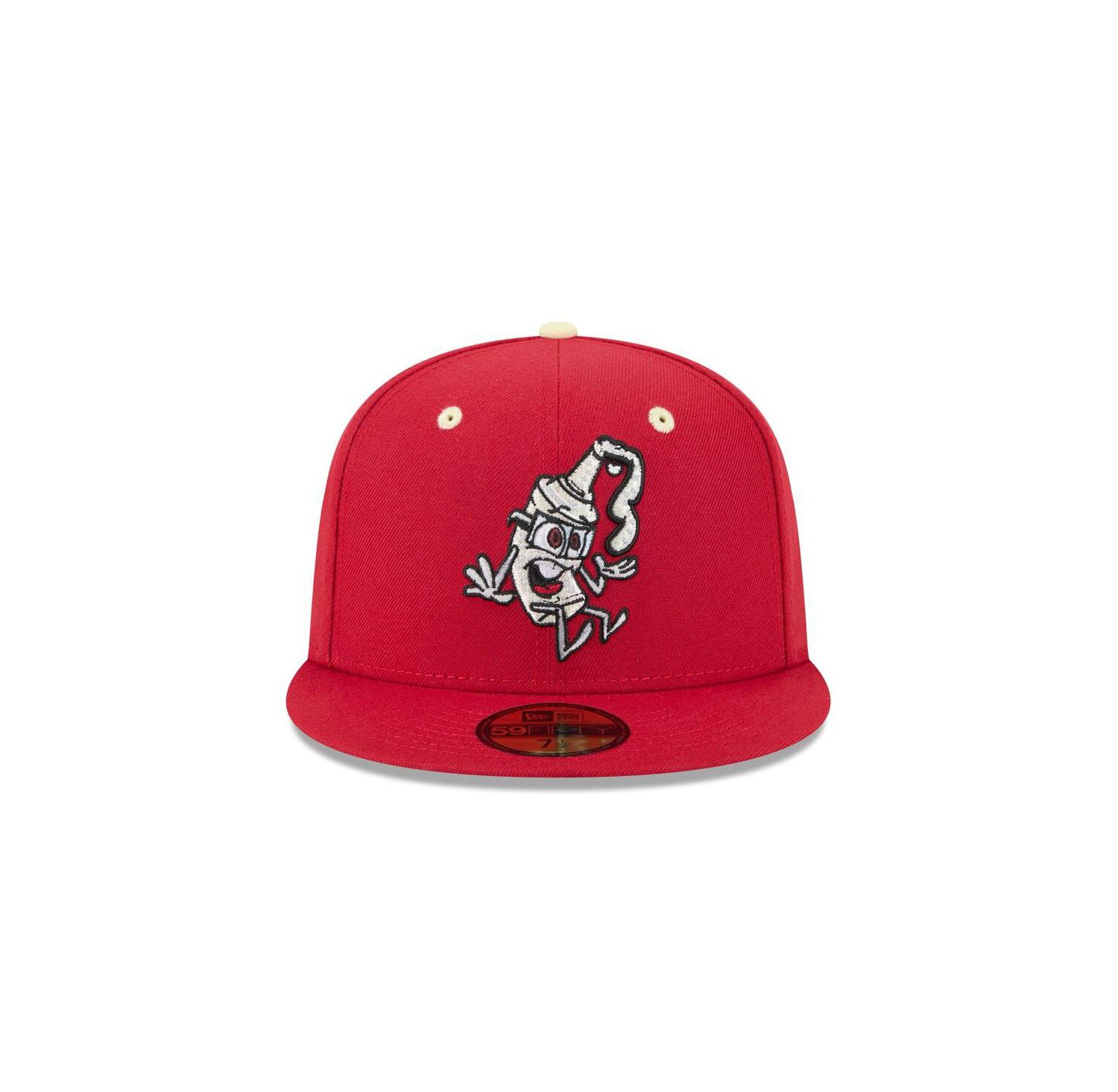 Men's Red Rocket City Trash Pandas Theme Nights 59FIFTY Fitted Hat