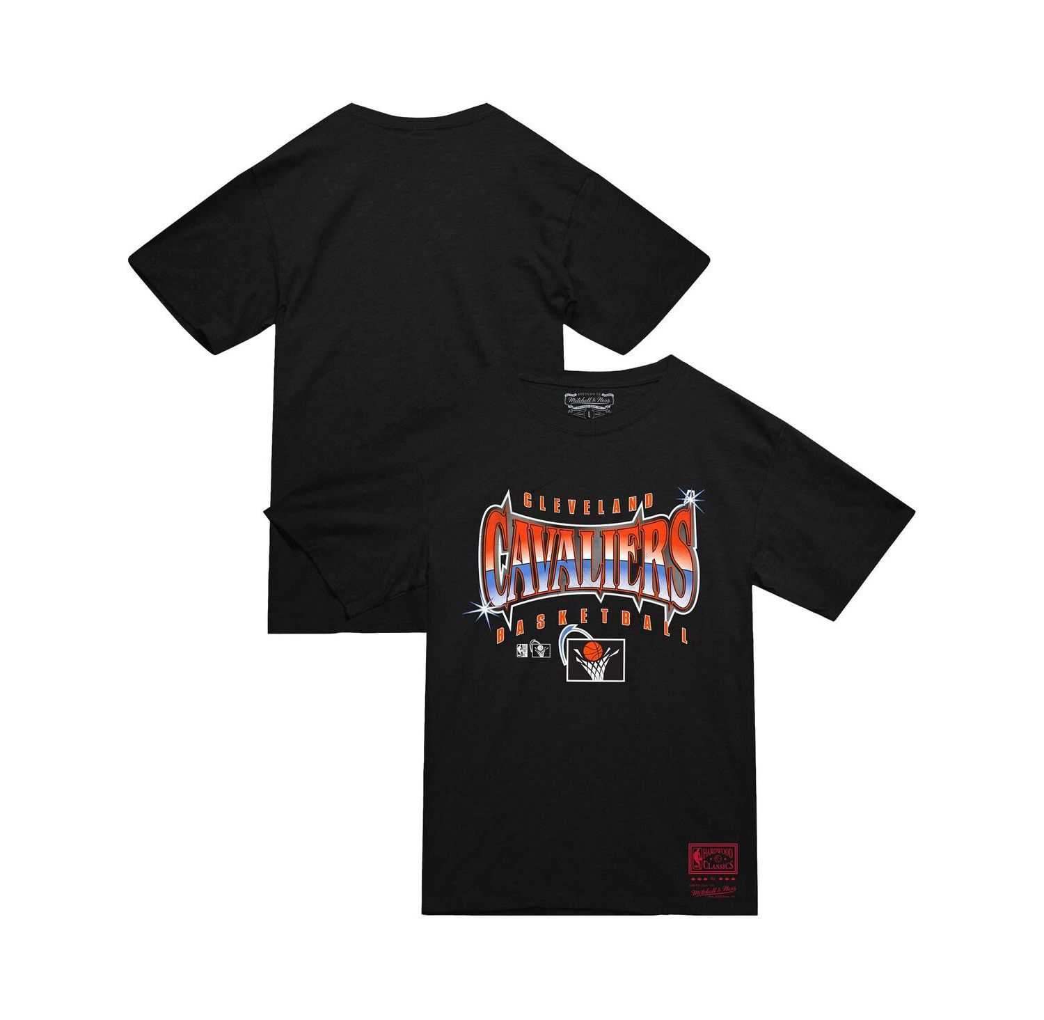 Men's Black Cleveland Cavaliers Worldwide Collection Glow Up T-Shirt