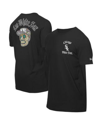New Era - Men's Black Chicago White Sox Sugar Skulls T-Shirt