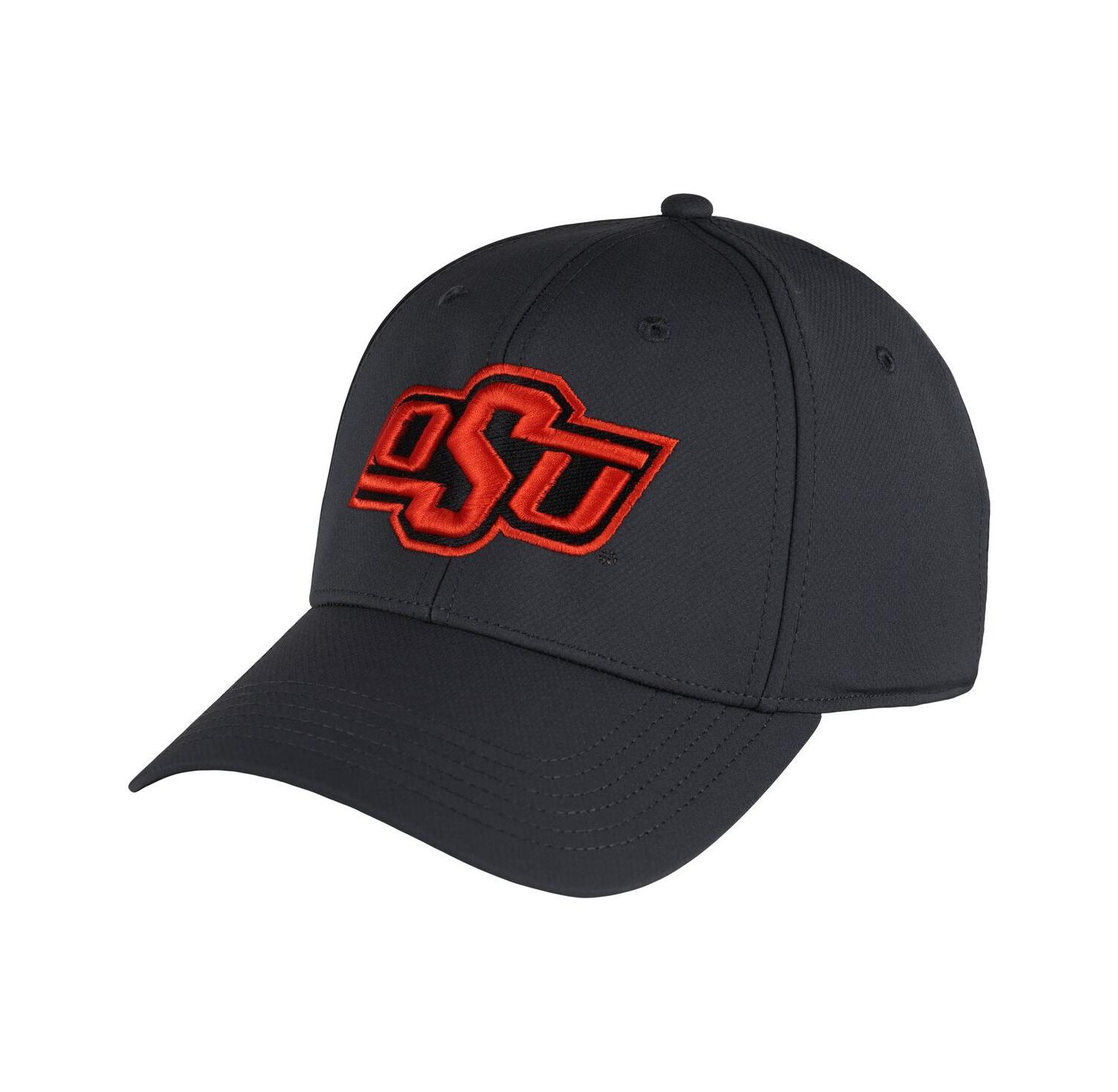 Men's Graphite Oklahoma State Cowboys Stratus AeroSphere Adjustable Hat