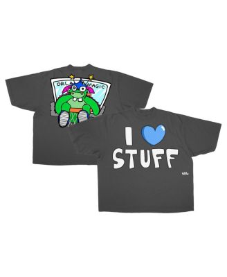 b2Ss - Men's and Women's Black Orlando Magic I Luv Stuff Premium Vintage Boxy T-Shirt