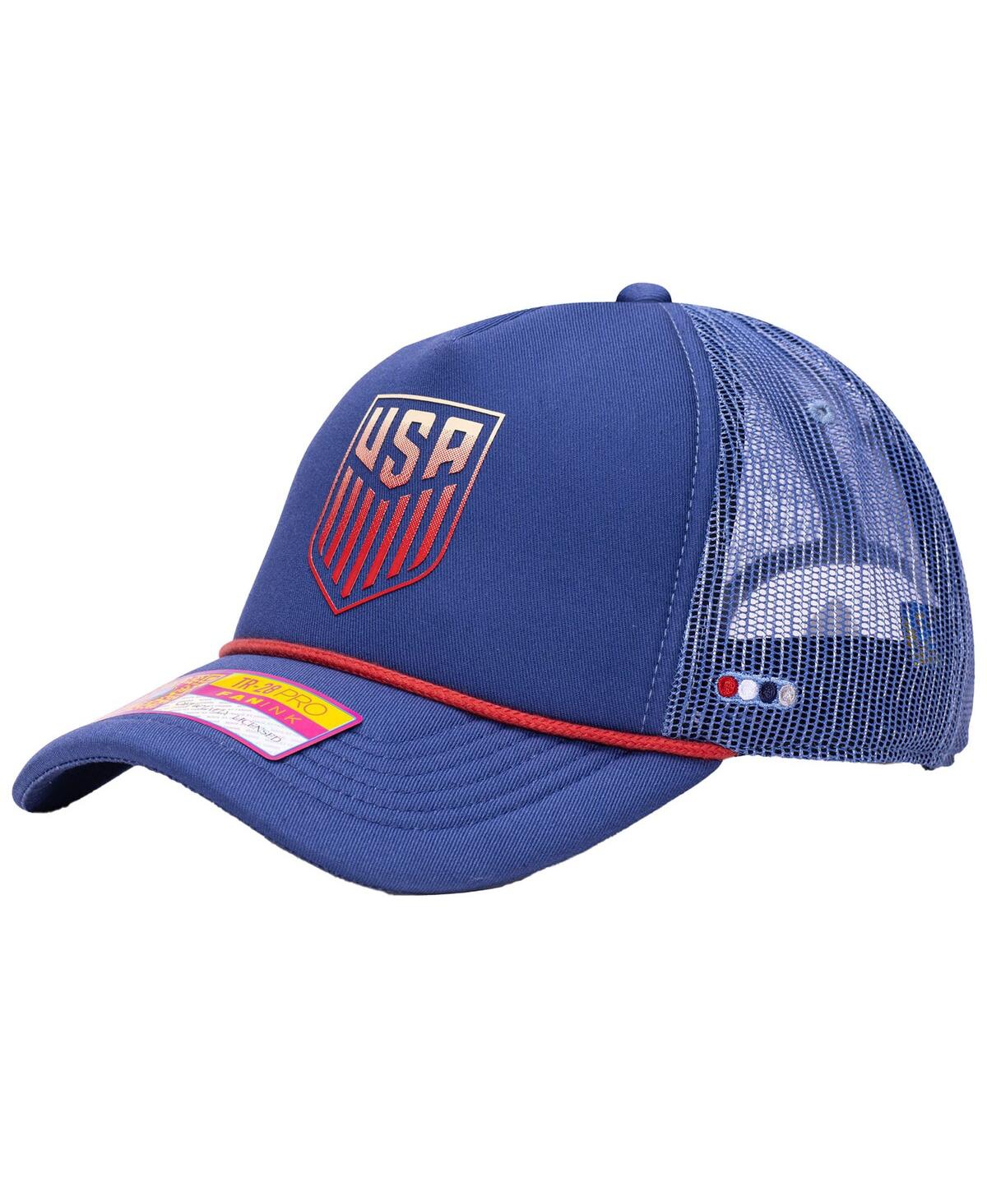 Men's Blue Usmnt Atmosphere Adjustable Trucker Hat - Blue