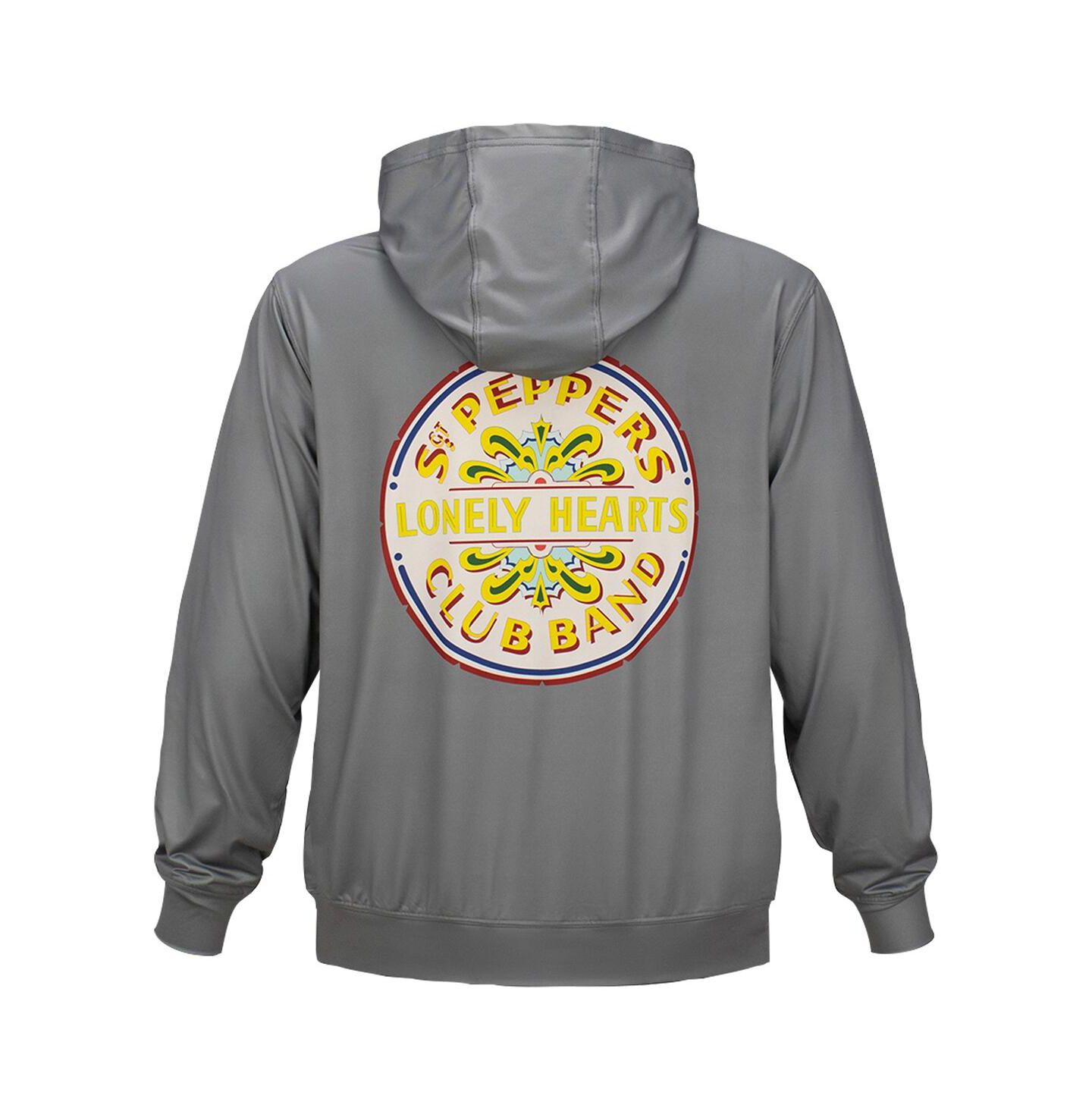 Худи Section 119 Gray The Beatles Sgt. Pepper Vintage Seal UPF 50 Pullover — фото 3