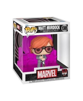 Funko - Pop Daredevil 1385 Deluxe Matt Murdock with Radar 60th Anniversary Deluxe Vinyl Figure