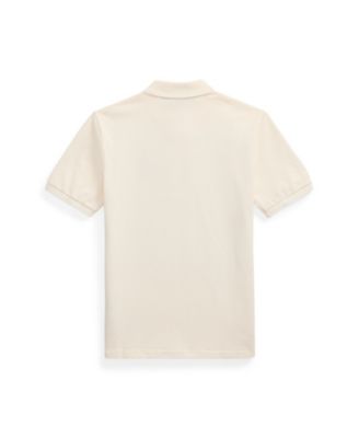 Big Boys Polo Bear Mesh Polo Shirt