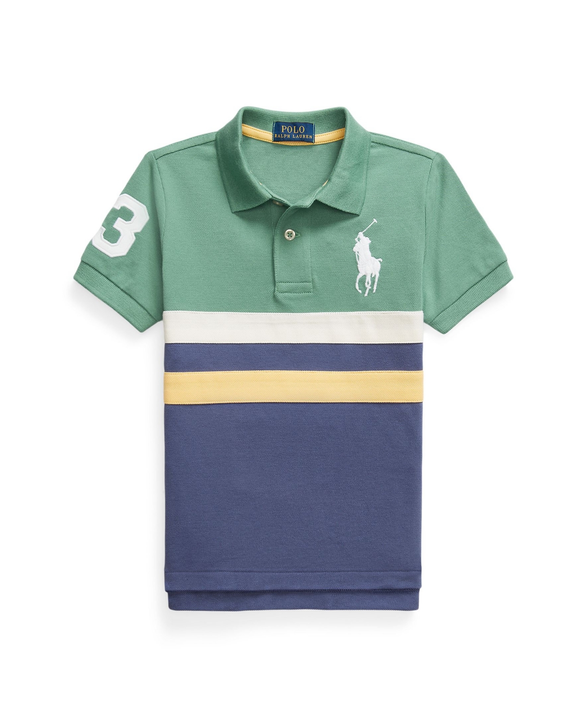 Polo Ralph Lauren Striped Cotton Piqué Polo Shirt