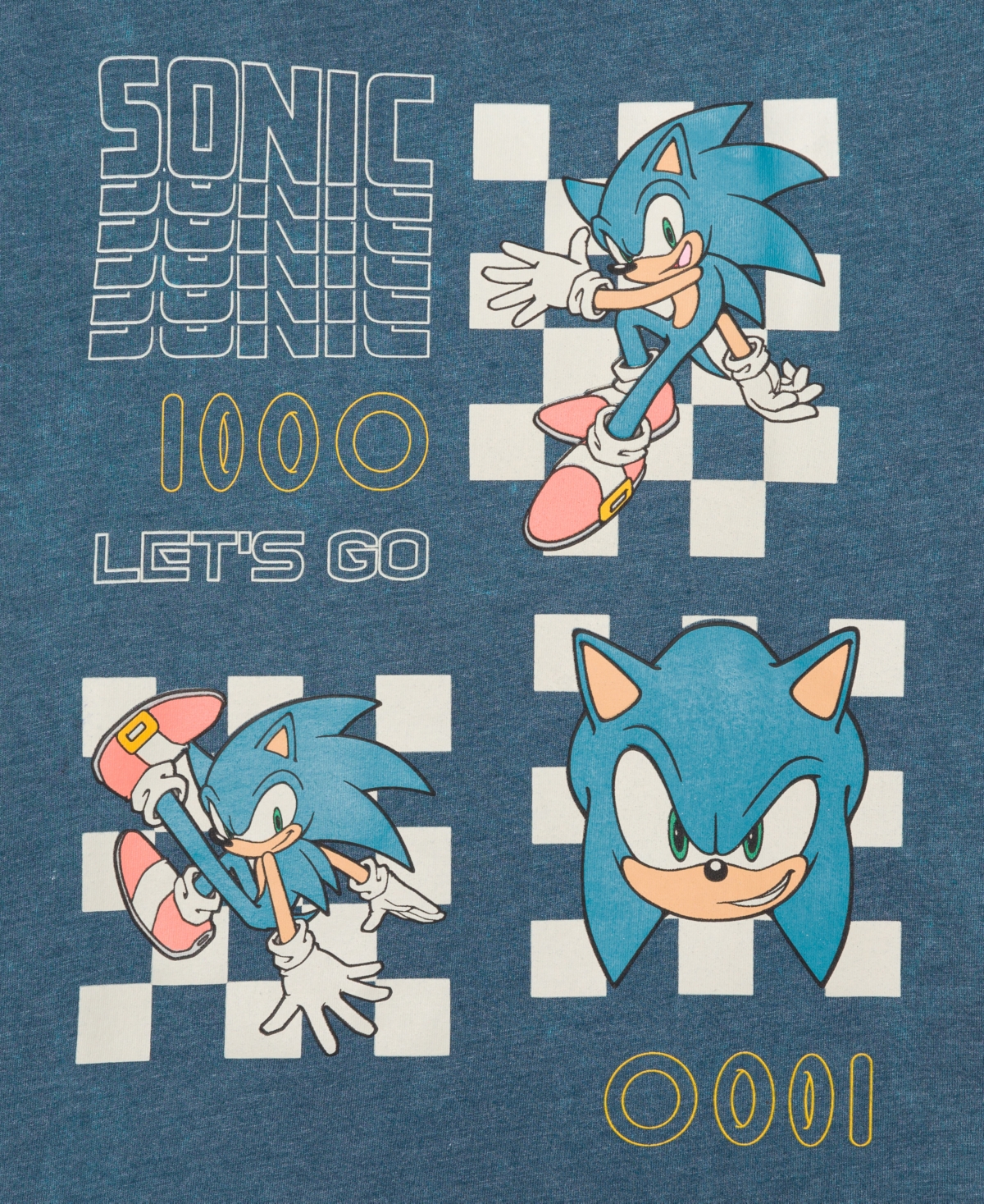Sonic Little & Big Boys Short Sleeve T-shirt