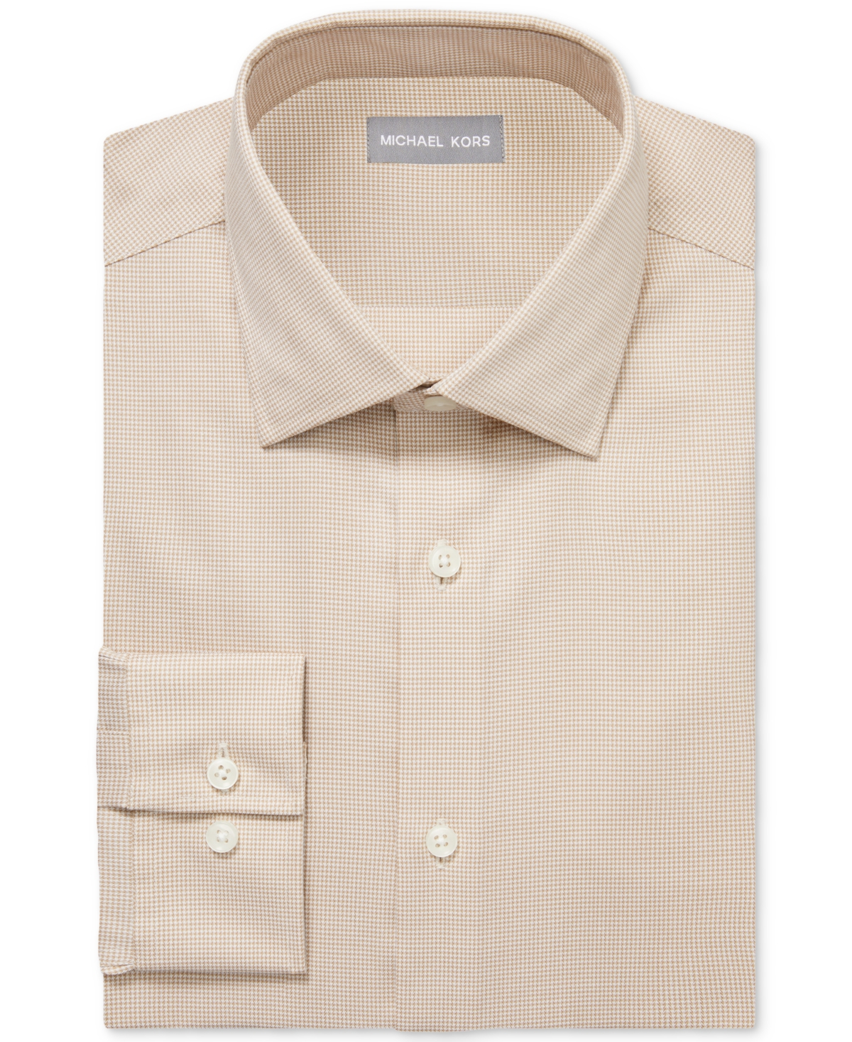 Michael Kors Men's Regular Fit Comfort Stretch Dress Shirt