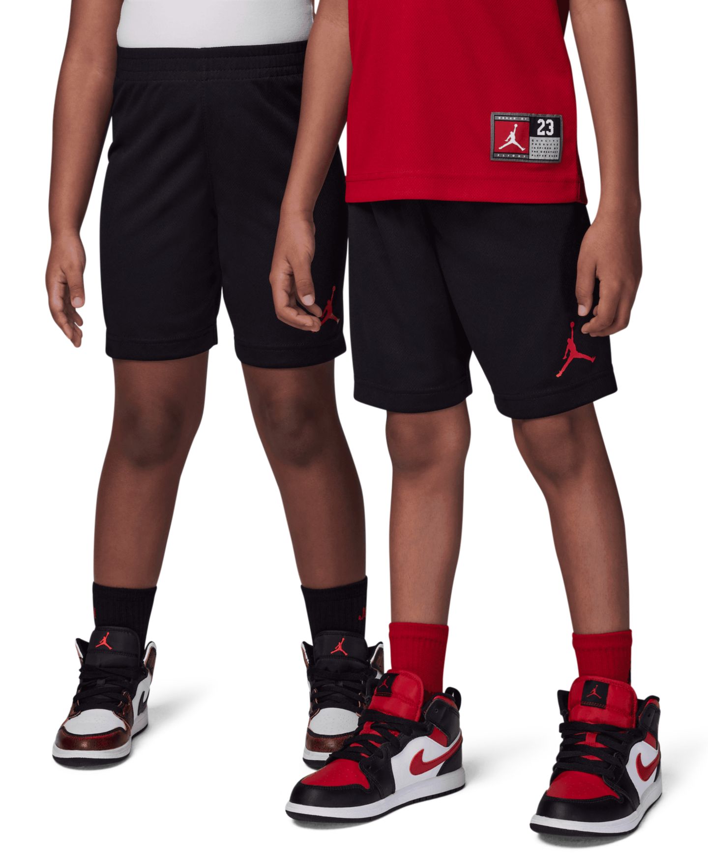 Комплекты Jordan 23 Jersey 2-Piece Set для мальчиков, цвет: Чёрный — фото 15