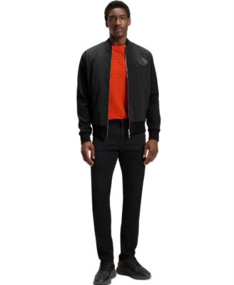 Porsche x BOSS Men's Cotton-Blend Jersey Jacket