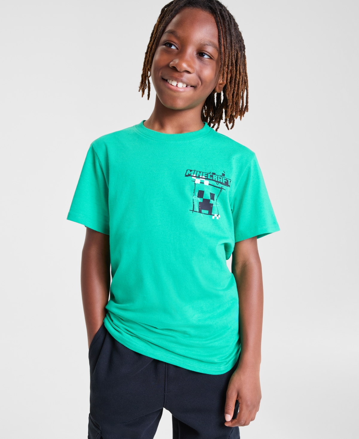 Epic Threads Little & Big Boys Minecraft Creeper T-shirt, Exclusively At Macy's