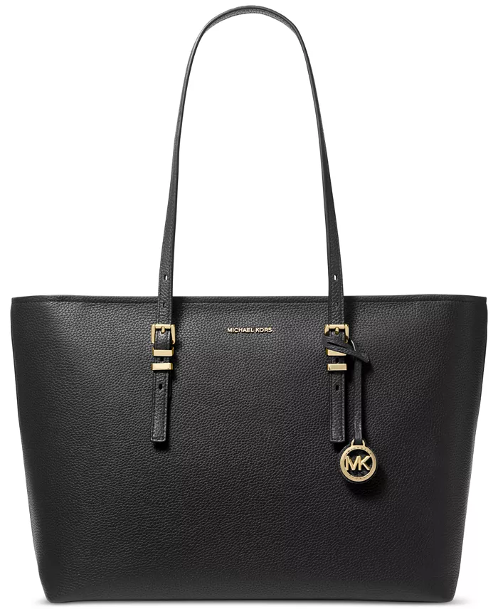 Michael Kors Quinn Large Pebbled Leather Tote