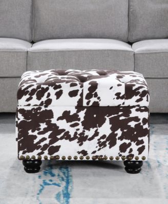 17.75" Designs4Comfort 5th Avenue Storage Ottoman