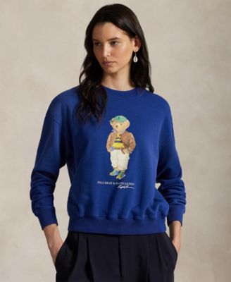 Polo Ralph Lauren - Women's Polo Bear Lightweight Fleece Crewneck Sweatshirt