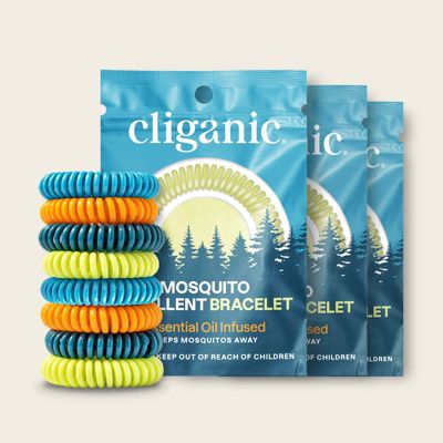 Mosquito Repellent Bracelets - Elastic - 1 Pack | 10 Count