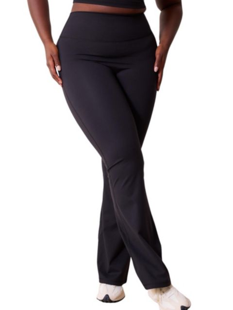 Женские леггинсы LOVALL Tall Revitalize Flare, цвет: Чёрный