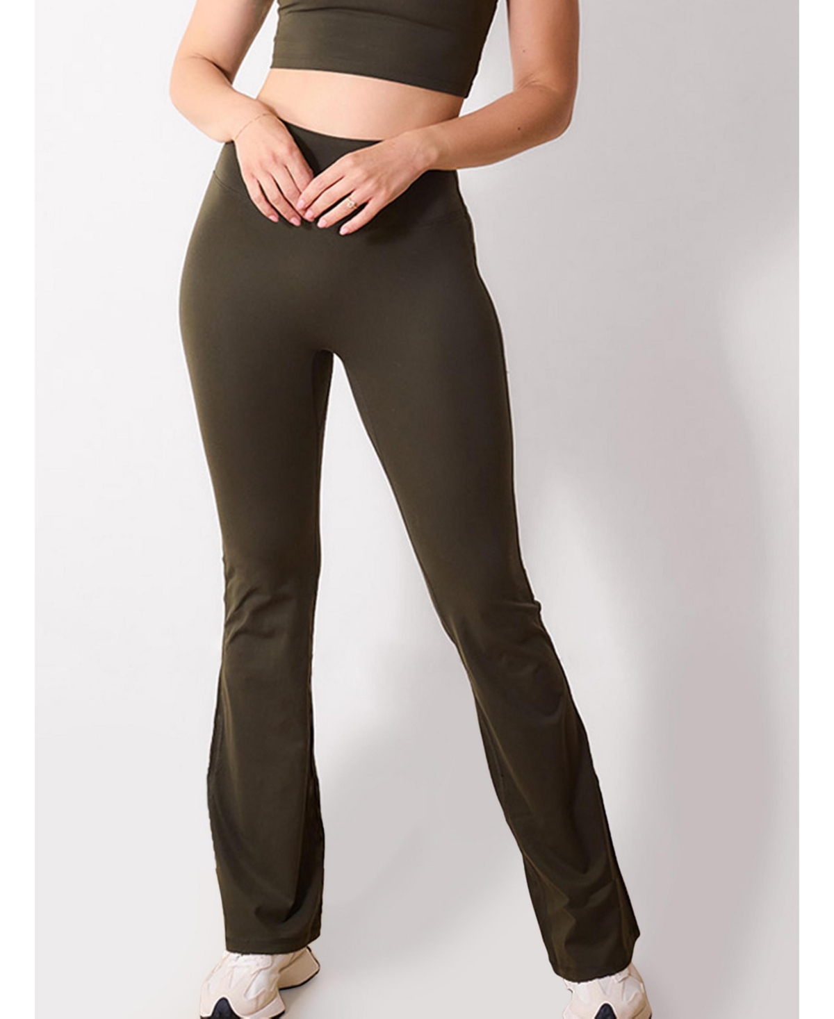 Women's 24/7 Revitalise Flare Tall Leggings - Clay