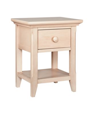 One Drawer Nightstand for Minimalist Bedrooms and Compact Storage