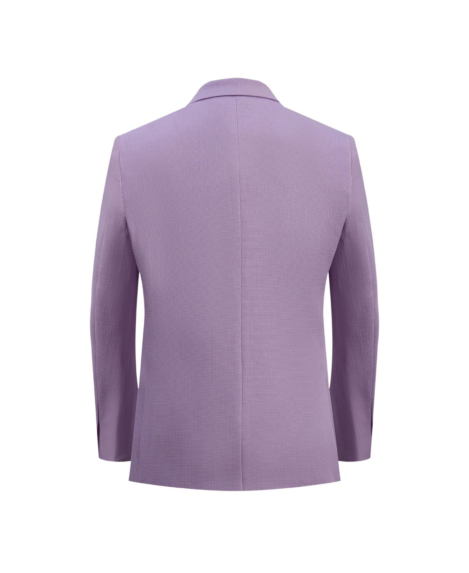 Boys Lavender Slim Fit Clasic Blazer