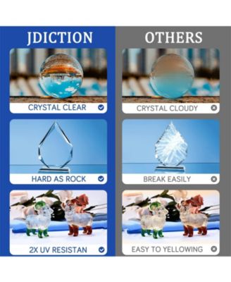 Fast-Cure Epoxy Resin Kit - 64oz Crystal Clear, Bubble-Free & UV-Resistant for Jewelry, Art & Crafts (4-Hour Demold, Self-Leveling Formula)