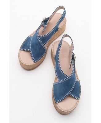 Bellezza Leather Platform Sandals