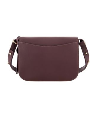 Black Shoulder Bag, Grape