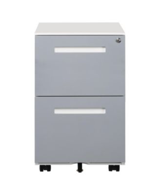 Mobile Locking File Metal Cabinet with 5 Wheels