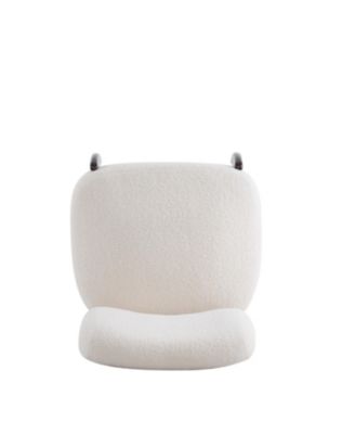 Boucle Lounge Chairs - Modern, Solid Wood Frame