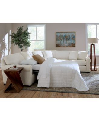 Radley Roll Arm Fabric Sectional Collection, Exclusively at Macy's