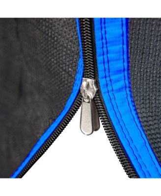 16FT Trampoline for Adults & Kids with Basketball Hoop, Outdoor Trampolines w/Ladder and Safety Enclosure Net for Kids and Adults