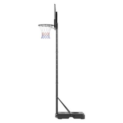 4 .10ft Adjustable Height Basketball Hoop Portable Backboard System 44inch with Wheels and Fillable Base