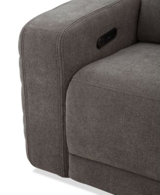 Kristyan Fabric Power Recliner with Power Headrest with Zero Wall & Heat Massage, Exclusively at Macy's