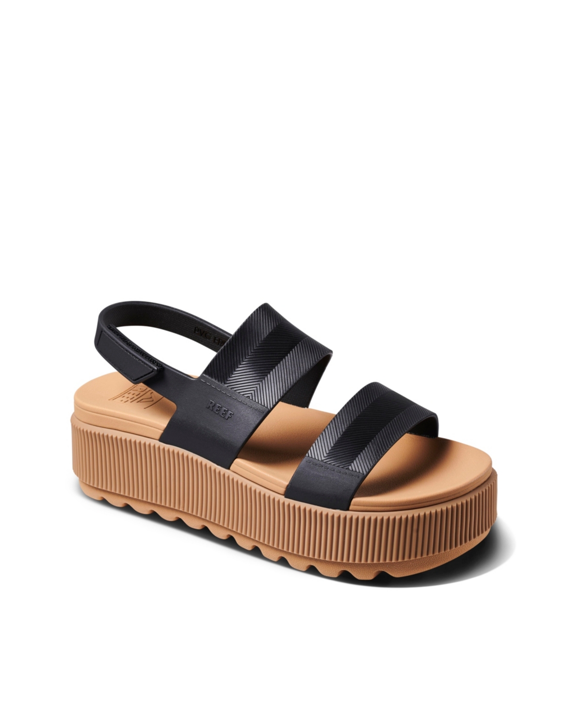 Women's Water Vista Higher Platform Sandals - Black, Tan