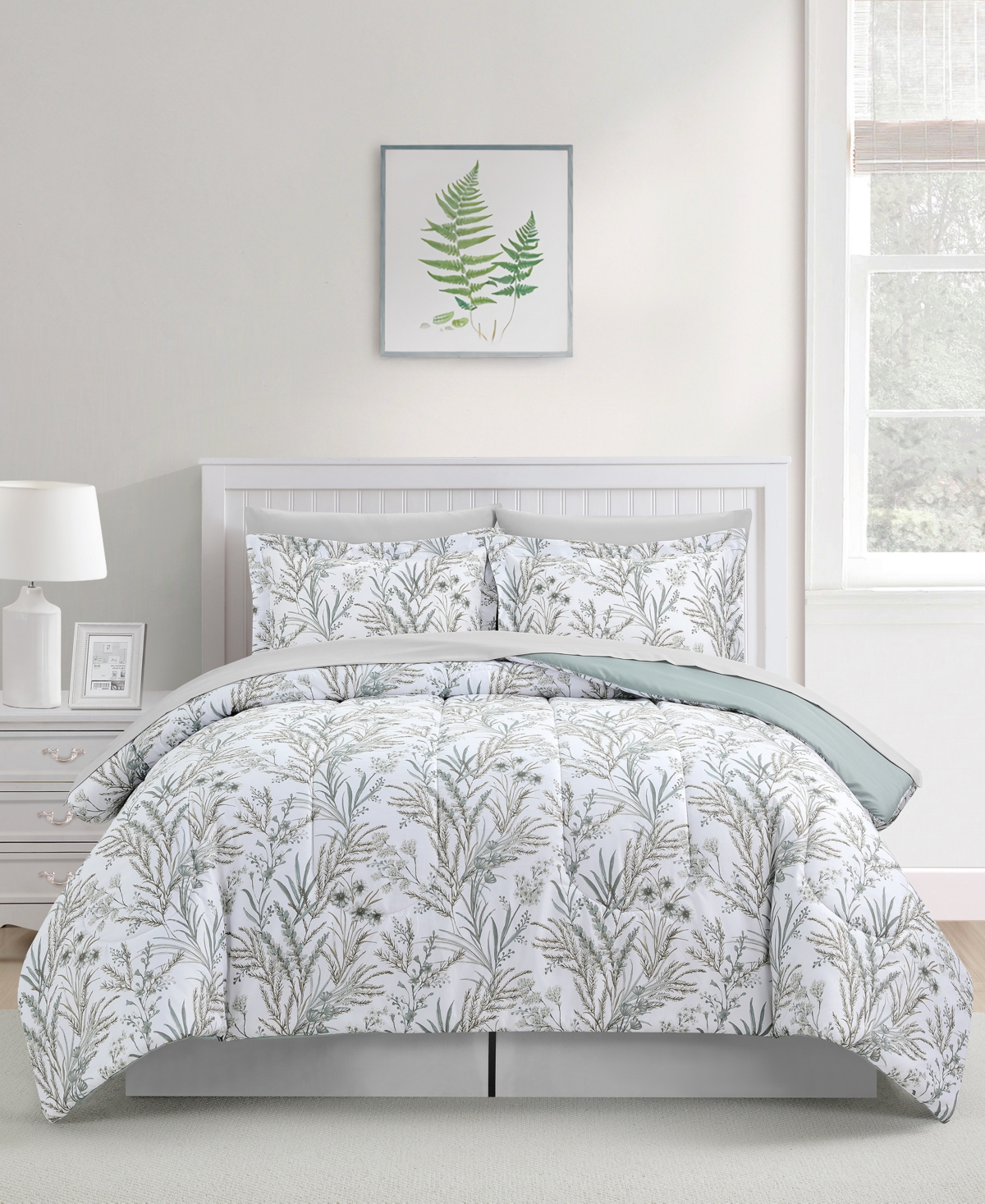 Sunham Naples Floral 8-pc. Comforter Sets