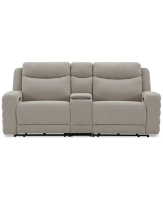 Kristyan3-Pc. Fabric Sofa with 2 Power Motion Chairs and Console