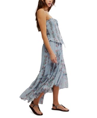 Free People - Women's Alejandra Sleeveless Smocked Midi