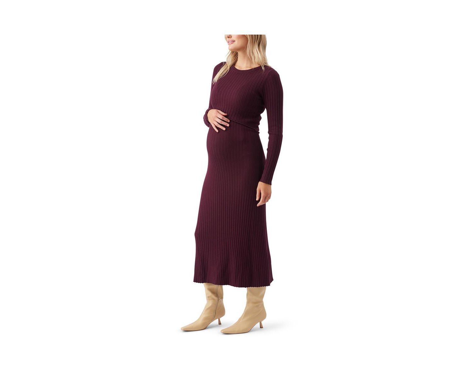 Maternity Eden Knit Nursing Dress