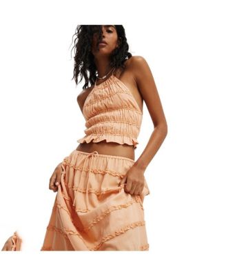 Women's Jet Set Tiered Maxi Skirt