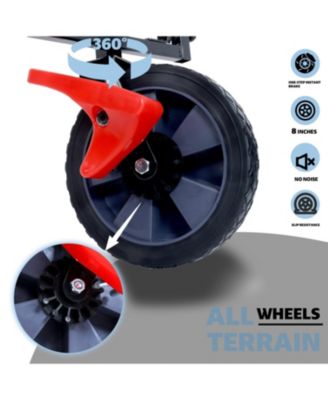 Collapsible Wagon Cart - 150L, 360lbs Capacity