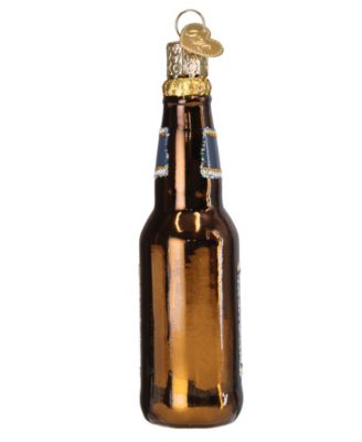 4.5" Adult Beverages Blue Moon Beer Bottle Ornament