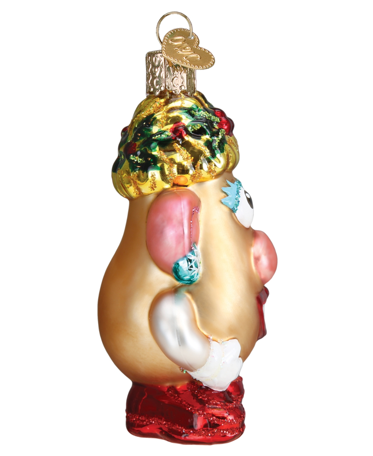 Old World Christmas 3.5" Hasbro Mrs. Potato Head Ornament