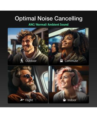 BW-HP6 Pro True Wireless Noise-Cancelling Bluetooth Headphones