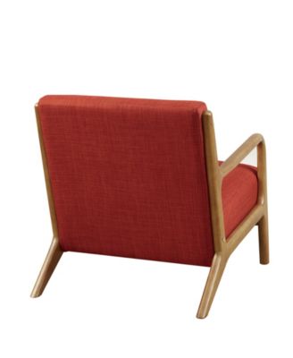 28" Novak Spice Fabric Lounge Chair