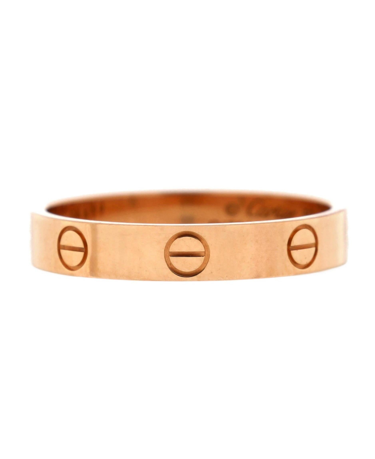 Love Wedding Band Ring 18K Rose Gold - 18k rose gold