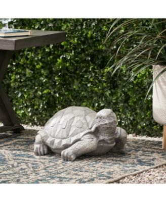 Charming Turtle Garden Statue - Concrete, Weather-Resistant