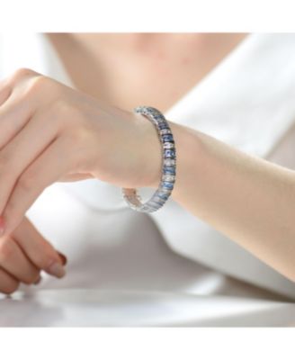 Sterling Plating with and Cubic Zirconia Bracelet